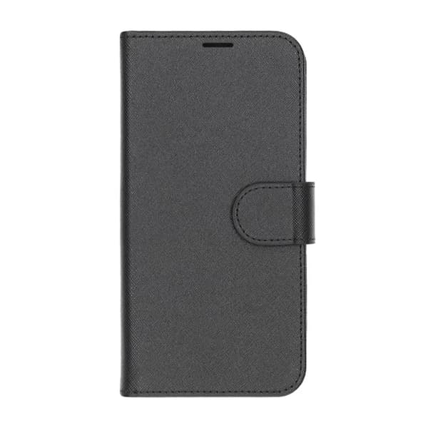 【03】Samsung Galaxy A05s Pungcover med Stativ - Sort