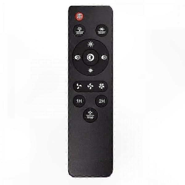 Dæmpbar loftventilatorlampe med fjernbetjening og programknapper for nem brug Style A 1pc