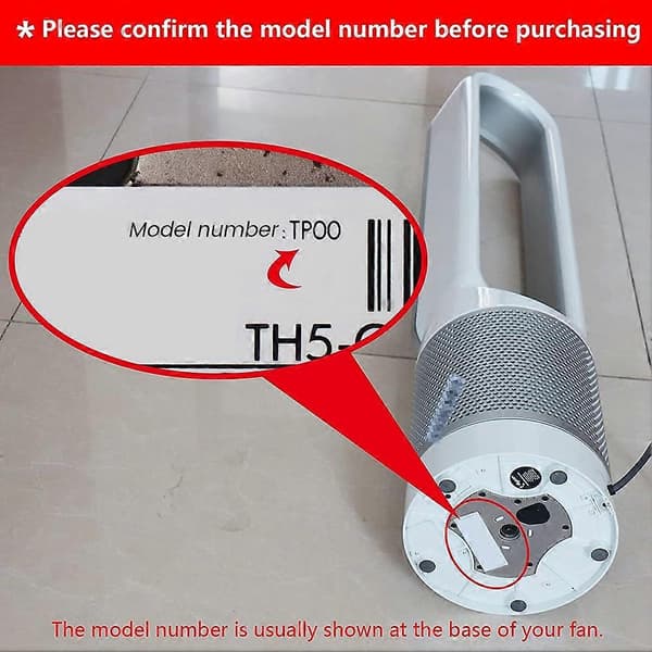【03】Erstatningsfjernbetjening til AM06 AM07 AM08 Varme- og Køleventilator Luftfugter Luftrenser Ventilator White
