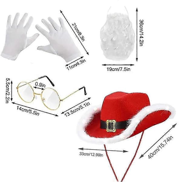 Julemandskostume Voksne Mænd Deluxe Julemandskostume til Julefest Cosplay A