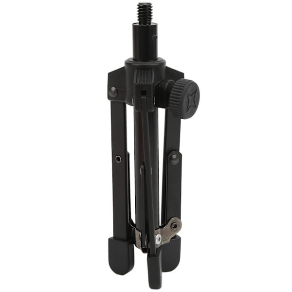 Mini Bærbart Tripod Mikrofonstativ Justerbar Højde Bordmikrofonstativ med 3/8 Tommer Skrue