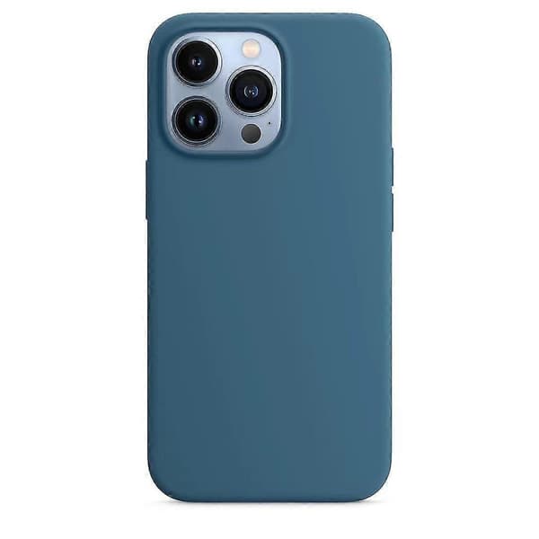 silikonikuori yhteensopiva iphone 13 pro maxin kanssa Light Blue iPhone 13 Pro Max