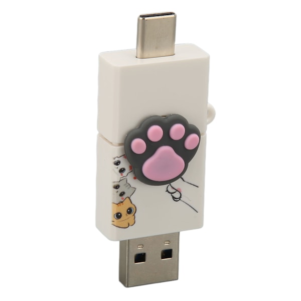USB-minne Sött Tecknat U Disk Portabel USB3.0 Flash Disk för Telefon Laptop PC Högtalare 64GB 3.0