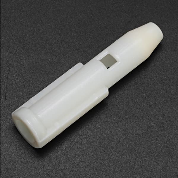 Hvid gearknop adapter muffe passer til Peugeot 206 207 306 307 308