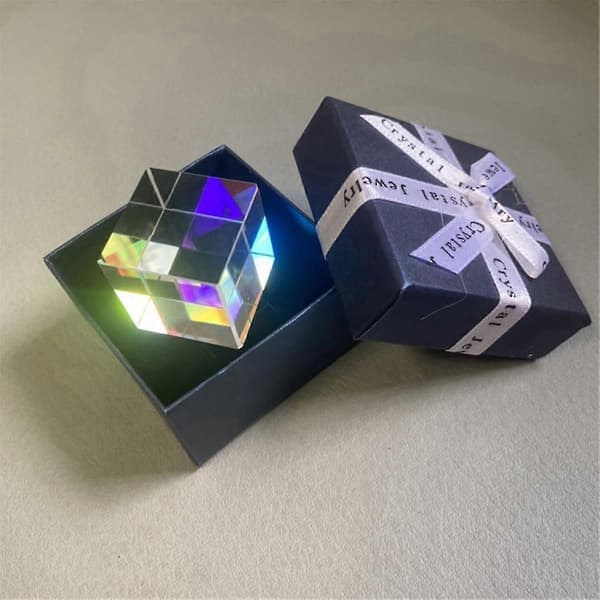Prisme RGB Kombineringsdeler Dikroisk Prisme Dekoration Undervisningsværktøjer