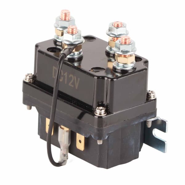 Vinsch Solenoid Relä Kontaktor 12V 250A för AUT UTV SUV med 3000‑5000lbs Vinschar