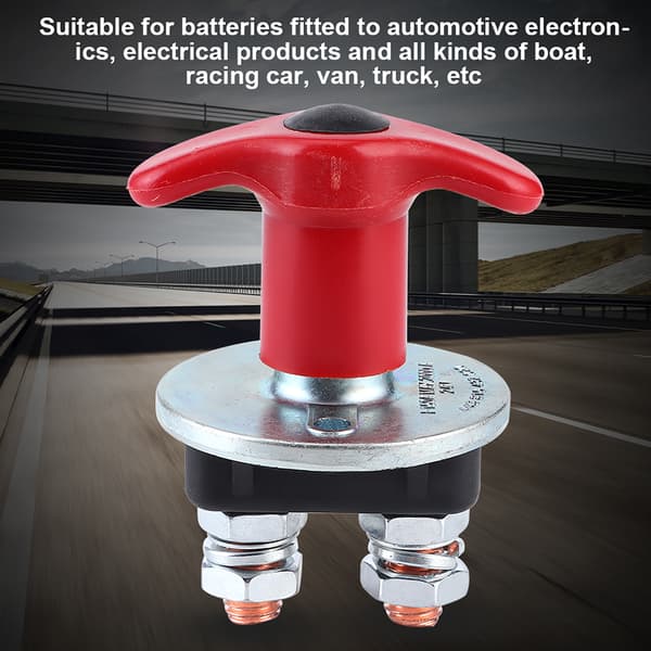 150A/250A Strømafbryder Batteri Isolator Afbryder Afbryder Universal til Bil Brandbil 12V 24V
