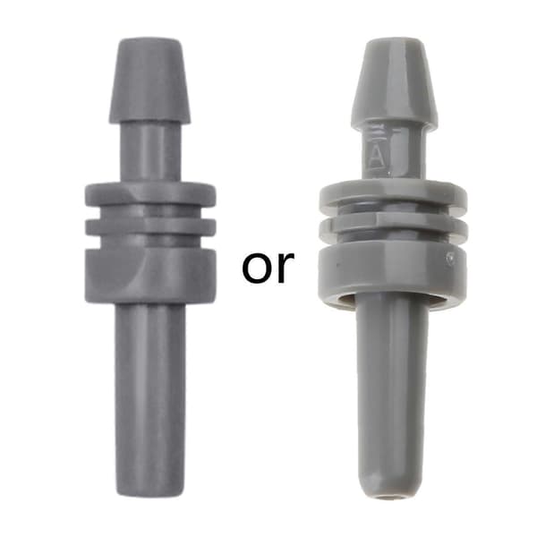 Platt vinkel/rätvinklig elektronisk blodtrycksmätare armmanschettkoppling luftslangadapter för armtonometer hållbar flerfärgad Right angle 5MM