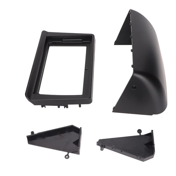 Navigationspanelramme ABS Dash Kit Interiør Trim Tilbehør Udskiftning til Mitsubishi Pajero Montero V31