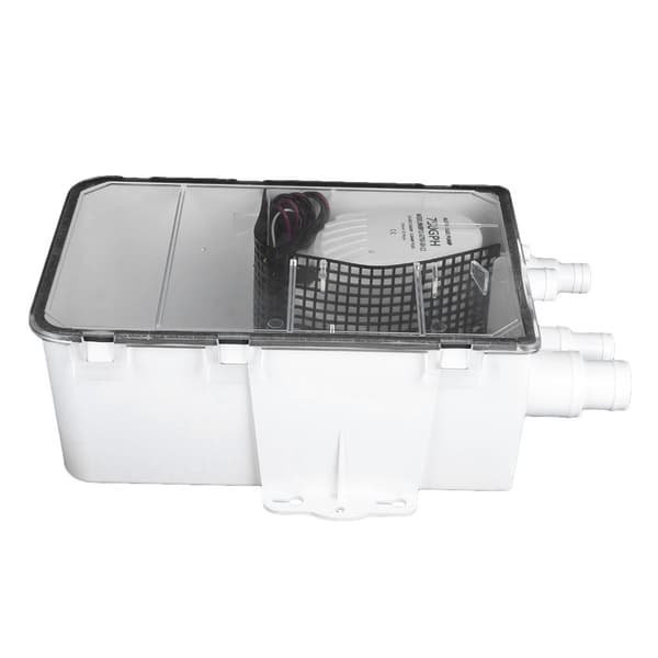 Brusepumpe System Båd RV Lænsepumpe 12V 750GPH Marine Multi Port Drænboks
