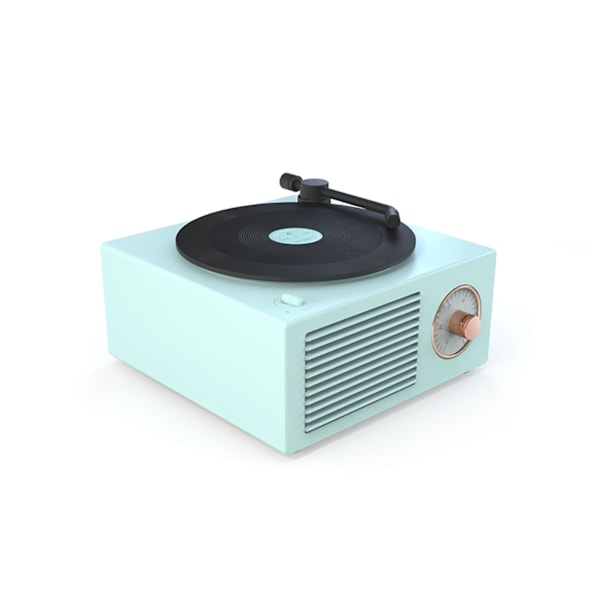 Bluetooth-kaiutin Retro Bluetooth Levysoitin Langaton Musiikki Mini Kaiutin