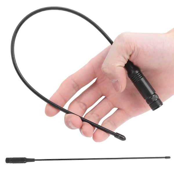 771 Antenn BNC-kontakt UV Dubbelband Q9 Fäste ABS Hopfällbar för ICV8 ICV82 ICV85