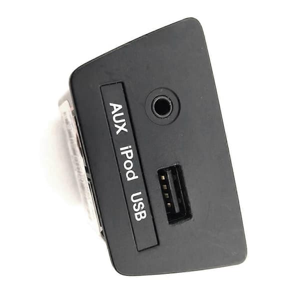 AUX USB Jack Assy 961102S000TAN 1EA kompatibel med Hyundai Tucson Ix35 2011 2012 2013 2014 2015 2016 Black