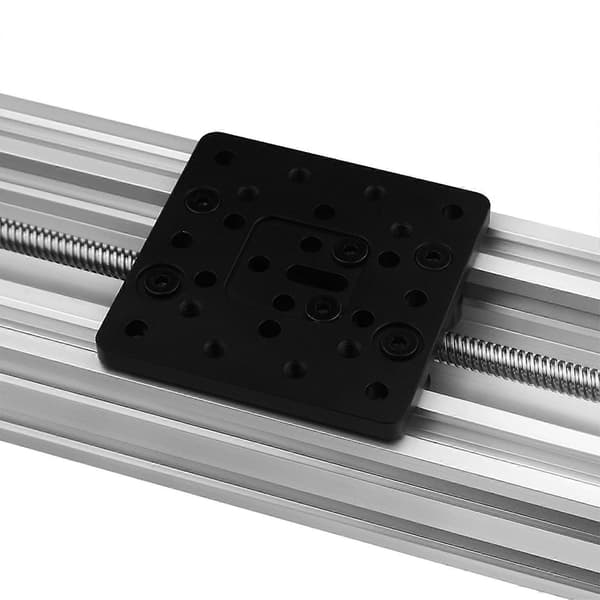 4080u Lineær Aktuator 2mm Stigning 300/500mm Til Cnc Fræser Lav Friktion Green 500mm