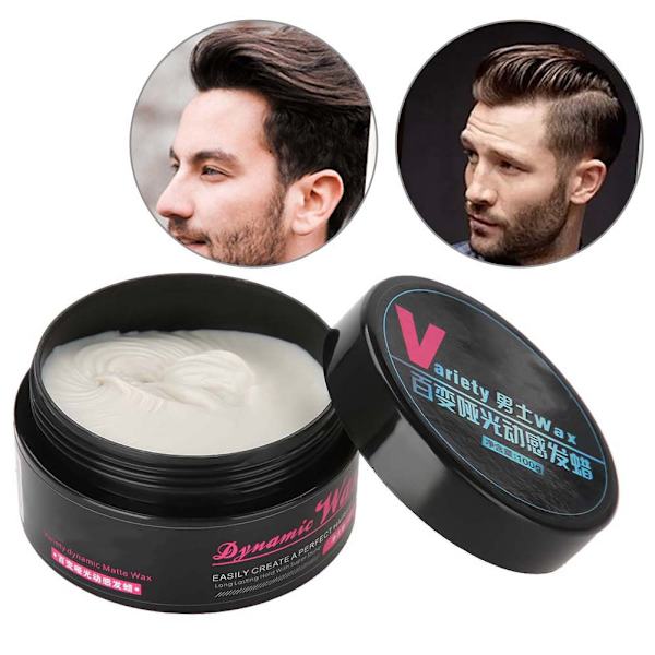 100g Naturlig Hårlera Långvarig Fluffig Hårmud För Hårstyling
