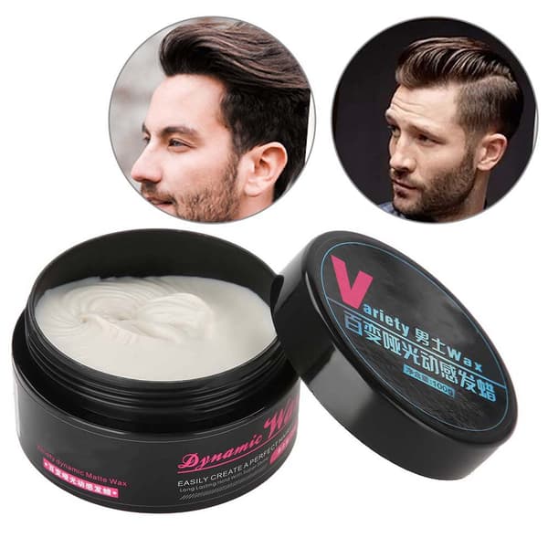 100g Naturlig Hårvoks Langtidsholdbar Luftig Hårmudder Til Hårstyling