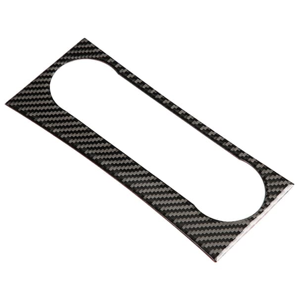Kolfiber Mittkonsol Luftkonditionering Trimskydd för Mercedes W204 2005-2012