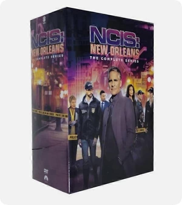 【03】NCIS New Orleans: Komplet tv-serie sæson 1-7 (DVD 39-disc boks sæt) engelsk version