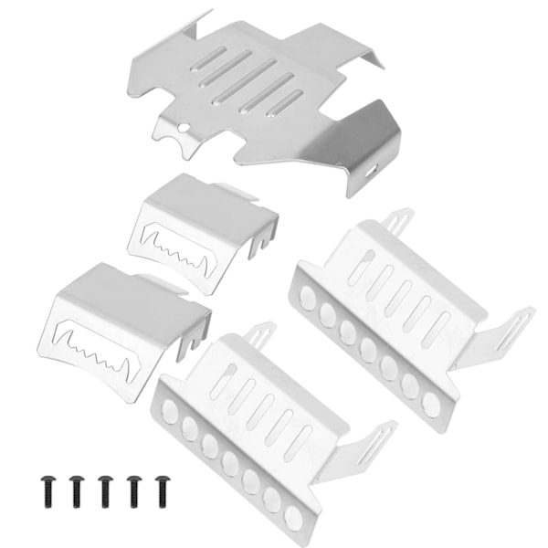5 stk. RC Crawler Chassis Armor Plate Dele Passer til Traxxas TRX4 Bronco G500 1/10 RC Bil