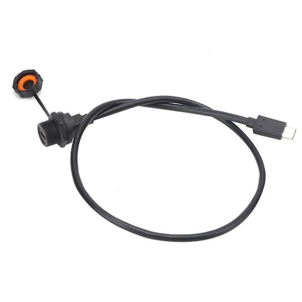 Vedenpitävä USB-liitin IP67 TYPEC Naaras Uros kaapelisoketilla E10TPCTFF/TPCAM (0,3 metriä)