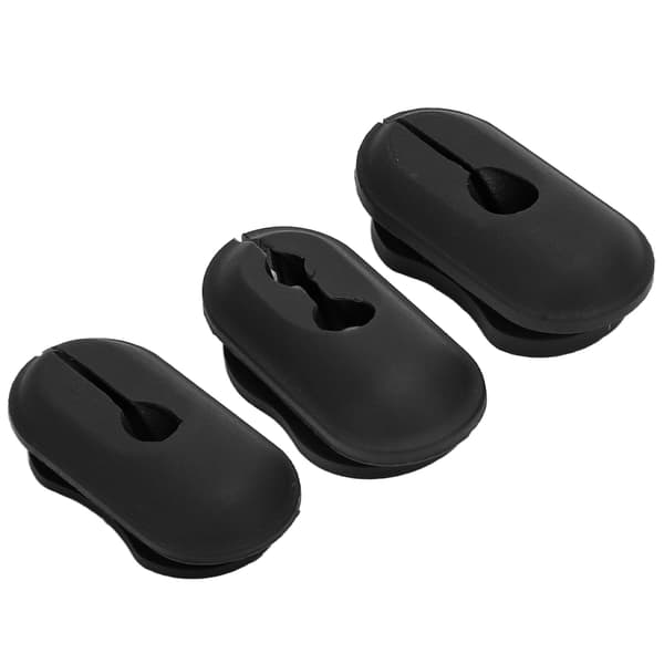 3 stk. Universal Silikone Kabel Gummiprop Elektrisk Scooter Tilbehør Dele Passer til Ninebot MAX G30