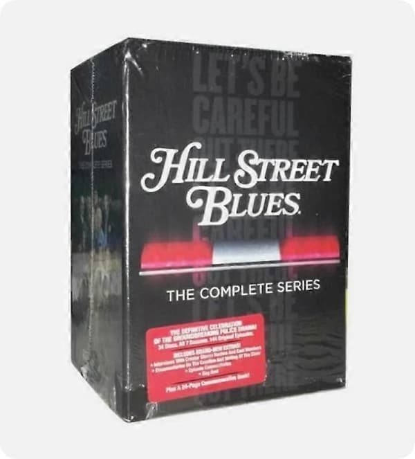 Hill Street Blues Kausi 1-7 Koko sarja [DVD 34-levyä]