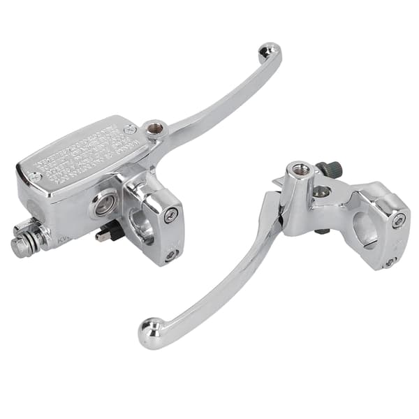 2 stk. 1in Bremse Kobling Hoved Cylinder Aluminium Legering Universal Tilbehør til Motorcykel