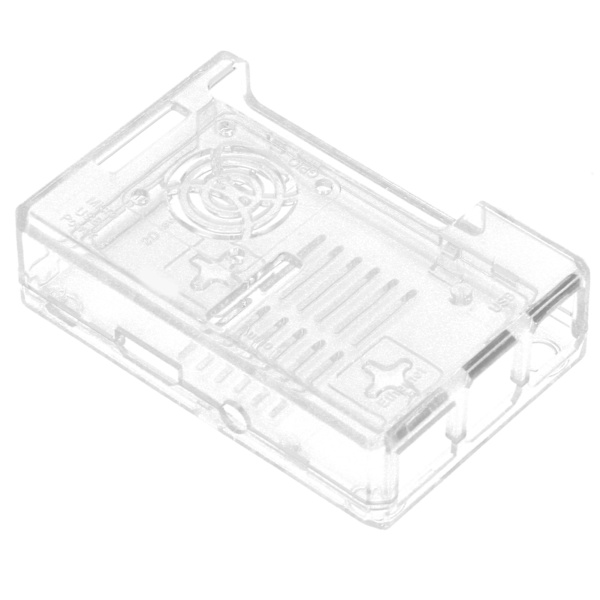 Transparent fodral för Raspberry Pi ABS-skyddande klart hölje för Raspberry Pi 3