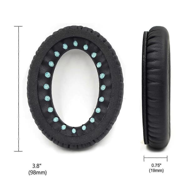 udskiftnings ørepuder kompatible med bose quietcomfort 45 / bose qc 45 Cooling Gel Protein Leather