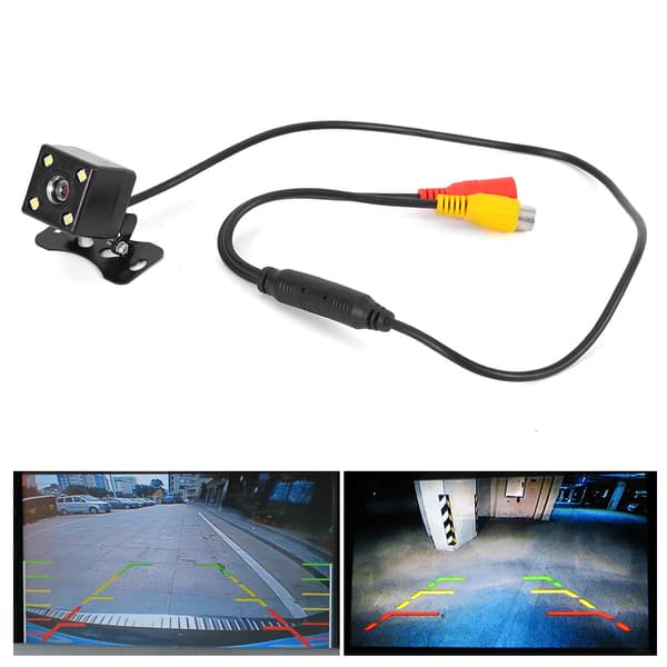4LED Backkamera Nattseende Backkamera CCD 170° Kamera