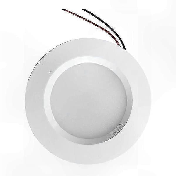 Vandtæt LED-downlight, 55 mm diameter, 12 V sikker spænding, ideel til badeværelser og fugtige rum