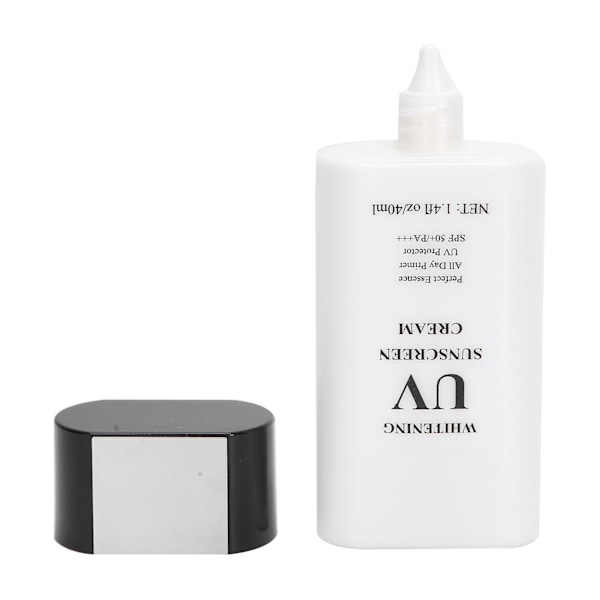 40 ml SPF 50+/PA+++ Blegende UV Solcreme Fugtgivende Lysnende Creme
