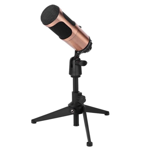 Kondensatormikrofonkit med stativ USB-kontakt Inspelningsmikrofon Live-sändningsutrustning