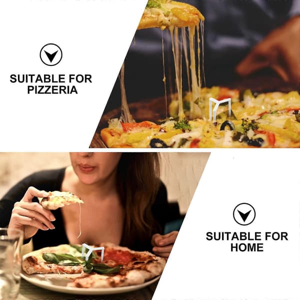 100 stk. pizzasparestativ pizzaemballage stativ stabel fikseringsstativ pizzaholder