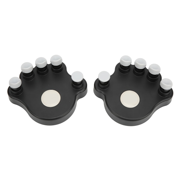 2 ST Piano Finger Exerciser Silikon Handgrepp Tränare Ergonomisk Spänningsförstärkare