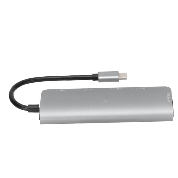 ONTEN Expansionsdocka USB C till USB3.0 Typ C Snabbladdning Multifunktionell Dockningsstation