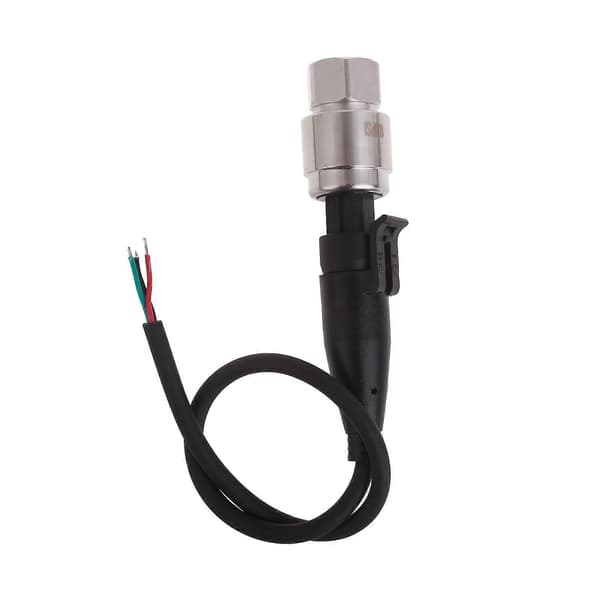 Tryktransmitter med 1/4NPT-gevind, rustfrit stål, tryktransmitter, sensor til olie, brændstof, vand 0 to 150PSI