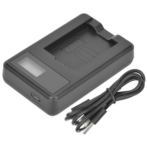 SEIVI NP FW50 Batteriladdare för kamera LCD Laddningsdisplay för Sony A6000 A6300 A6500 A7r A7 Enkelplats
