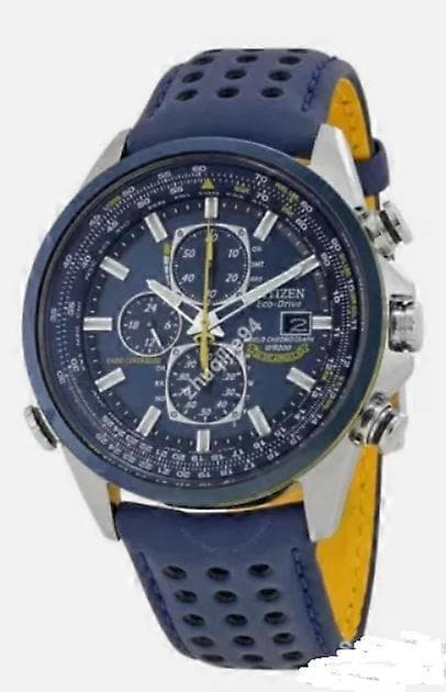 【03】NY Lyx CITIZEN Blue Angels Eco-Drive Klocka - Herrklocka Världskronograf