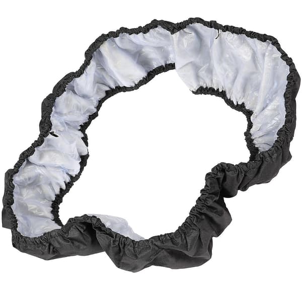 1 stk. 38 tommer trampolin svampebeskyttelse sikkerhedsrund trampolinbeskyttelse reservedele trampolintilbehør sort (diameter 96 cm)