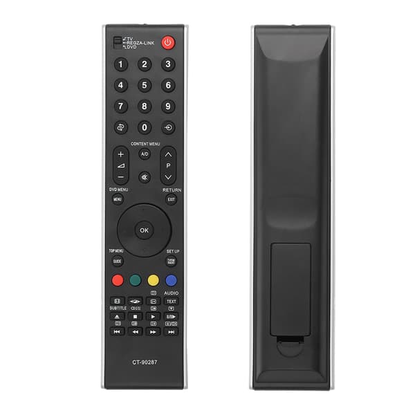 CT-90287A Multifunktionell TV Ersättningsfjärrkontroll för Toshiba Kontroller