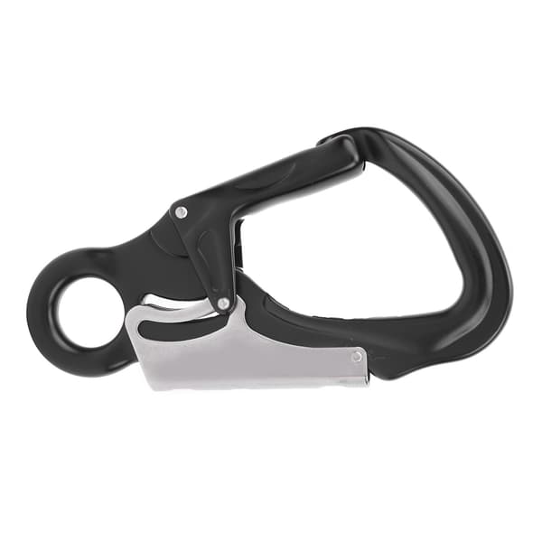 Camnal AutoLock D Låsende Snap Aluminium Snap Lås Krog Clip til Klatring i Træer (Sort)