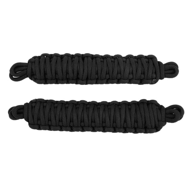 2 st Bildörr Begränsningsrep Skydd Begränsningsrem Passar för Jeep Wrangler TJ 1997-2006 Svart