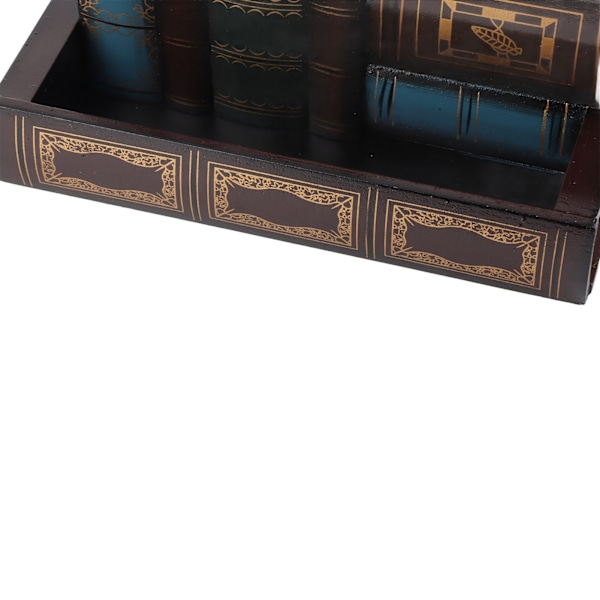 Træ Pen Holder Retro Stil Unikt Design Premium Træ Robust Holdbar Bred Anvendelse Blyantholder