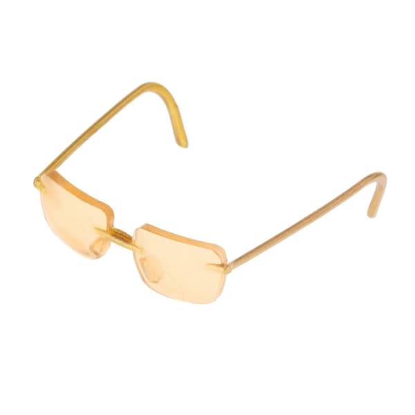 Briller i 1/6 skala af legering - Stilfuldt brille til 12-tommer actionfigurer B