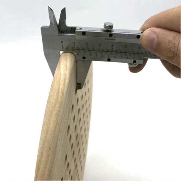 2X POWERTI Träracket Strandtennisracket Tennisracketar för män kvinnor Utomhuskul Träningstillbehör Puun väri