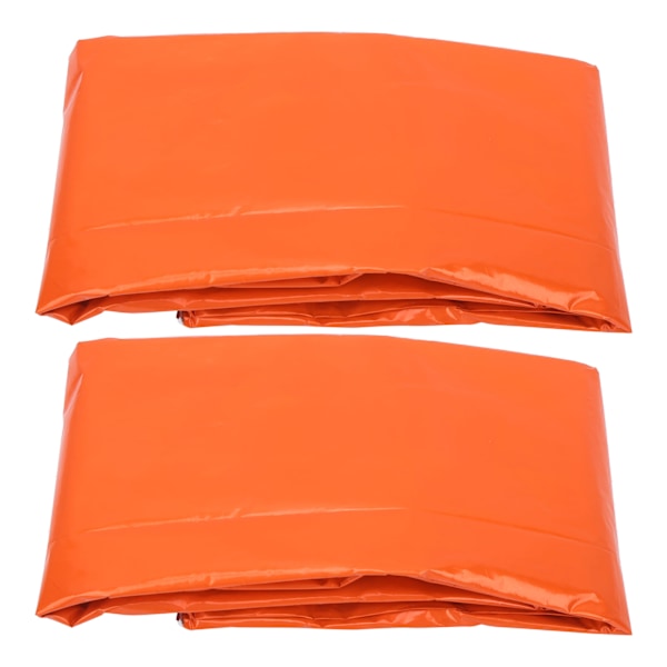 2st/Set PE Aluminiumfilm Nödsovsäck Vattentät Termisk Sovsäck för Camping