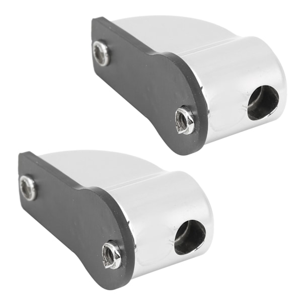 2 st Trum Lug Metall Kromfärg Musikinstrument Underhållstillbehör WC26