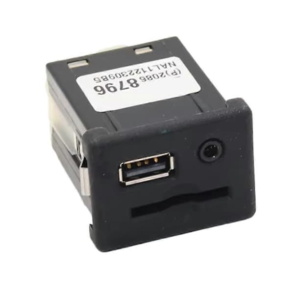 Bil AUX USB-interface modul USB-tilslutningsinterface til Vauxhall Insignia og Zafira C 20868796 Musta