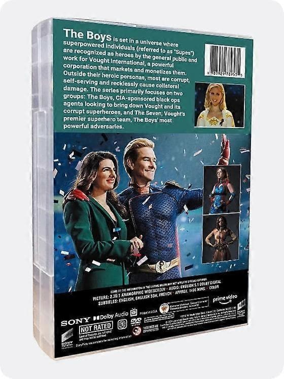 【03】The Boys: Komplette Sæsoner 1-4 (DVD, 2024, 12-Disc Box Set) engelsk version